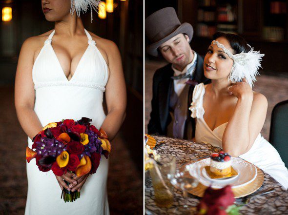 Bunn Salarzon - vaudeville wedding styled photo shoot