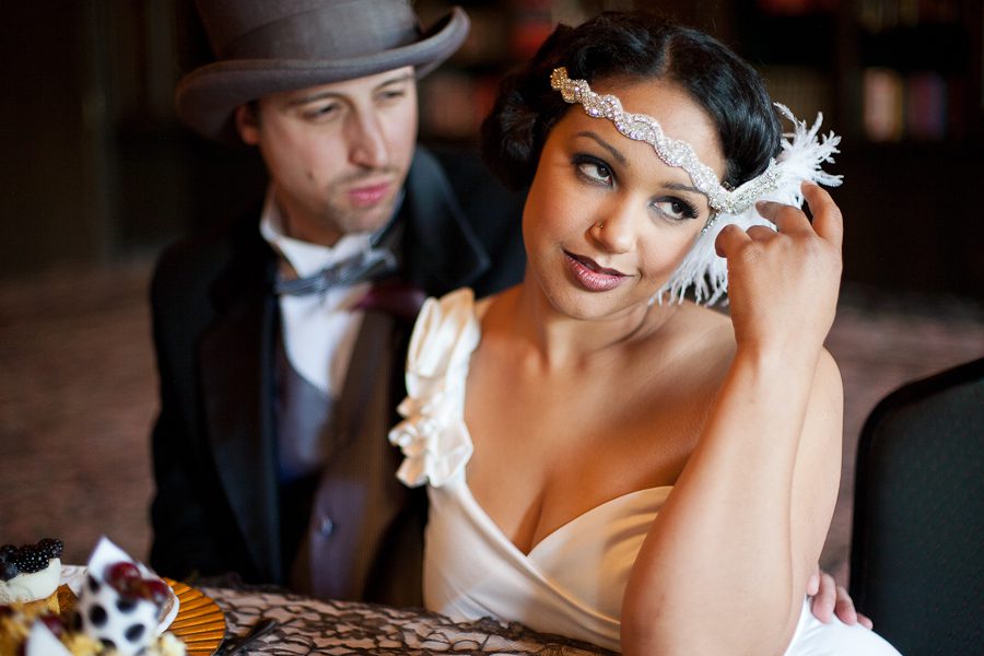 Bunn Salarzon - vaudeville wedding styled photo shoot