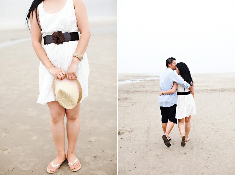 Bunn Salarzon - guy and girl walking on beach