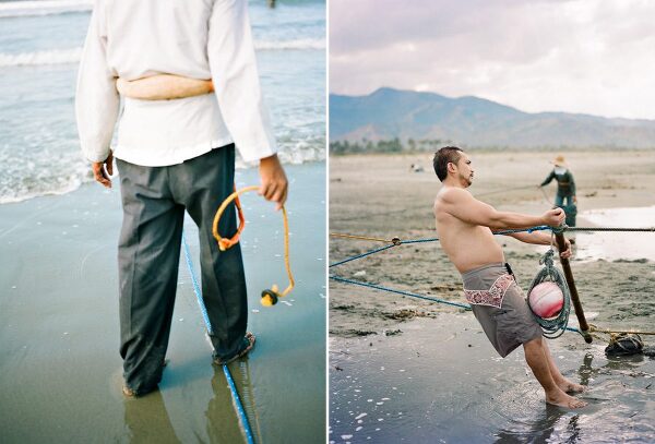 Bunn Salarzon - men pulling fishing net