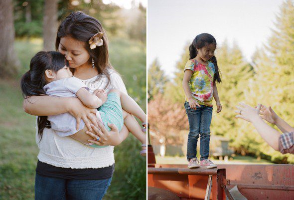 Bunn Salarzon - engagement photos with kid